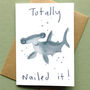 Totally Nailed It Well Done Shark Card, thumbnail 2 of 2