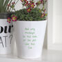 Personalised June / July Birthday Flower Pot Gift, thumbnail 2 of 4
