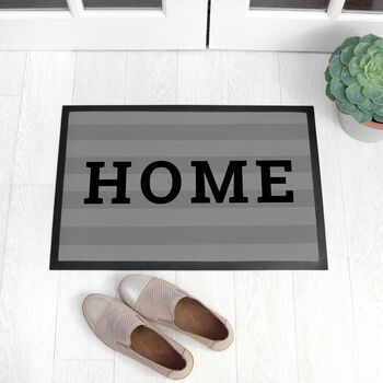 Personalised Bold Indoor Rubber Doormat, 11 of 12