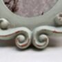 Oval Green Painted Photo Frame 5x6 Inch Vintage Style Home Decor, thumbnail 5 of 8