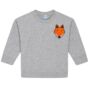 Babies Fox Organic Cotton Sweatshirt, thumbnail 4 of 8