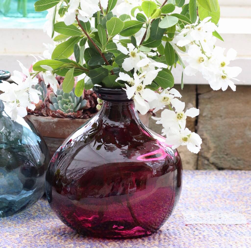 Recycled Glass Vase By Ibbi Direct Ltd