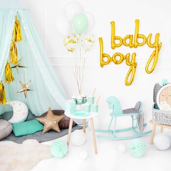 Baby Boy Baby Shower Balloons, 2 of 2