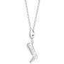 Cowboy Boot Charm Necklace, Sterling Silver Or Gold Plated, thumbnail 3 of 9