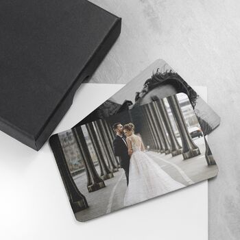 Personalised Favourite Memory Metal Wallet Insert, 4 of 12