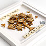 Gift For Grandma Personalised Wooden Grandchildren Family Tree Frame, thumbnail 6 of 11