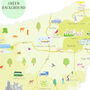 Map Of West Sussex, thumbnail 4 of 8