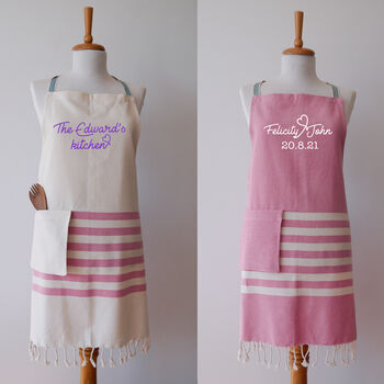 Personalised Apron, Hand Towel, Christmas Gift, 5 of 12