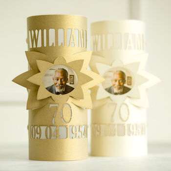 Personalised Birthday Photo Lantern Gift, 4 of 10