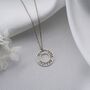 'A Moment In Time' Roman Numeral Necklace, thumbnail 9 of 9