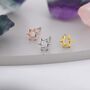 Sterling Silver Star Of David Stud Earrings, thumbnail 8 of 11