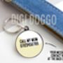 Staffordshire Bull Terrier Outline ID Tag, thumbnail 3 of 4