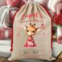 Personalised Valentine Animal Love Heart Cupid Sack, thumbnail 5 of 12