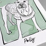 Continuous Line Custom Dog Portrait, thumbnail 3 of 4