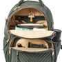Joy Xl Olive Leather Backpack, thumbnail 7 of 12