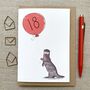 Personalised Otter Birthday Card, thumbnail 2 of 4