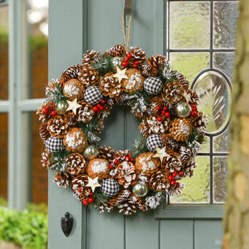 Christmas Magic Door Wreath, 6 of 8