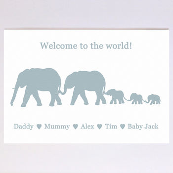 Personalised New Baby Boy Or New Baby Girl Card, 5 of 7