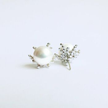 Large Pearl Studs, 3 of 5