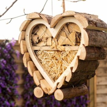 Hanging Insect Hotel Bug House Wooden Garden Ornament, 4 of 4