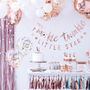 Rose Gold Foiled Baby Shower Prediction Post Box Game, thumbnail 3 of 3