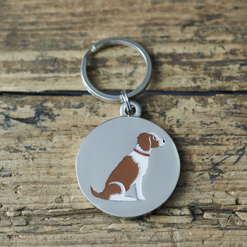 Springer Spaniel ID Dog Name Tag, 3 of 7