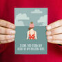 Open Water Swimming Valentine's Card, thumbnail 1 of 3