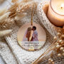 Personalised “First Christmas Married” Ceramic Bauble, thumbnail 1 of 8