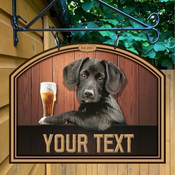 Dog House Personalised Pub Sign/Bar Sign/Man Cave, 3 of 8