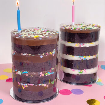 Mini Birthday Brownie Cake, 3 of 4