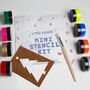 Mini Stencil Kit Starburst Design, thumbnail 6 of 12