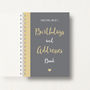 Personalised Birthday And Address Book, thumbnail 7 of 10