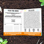 Save The Planet Plantable Activity Book For Children, thumbnail 3 of 3