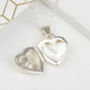 Personalised Sterling Silver Star Heart Locket, thumbnail 5 of 9