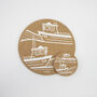 Cork Placemats And Coasters | Ebb And Flo, thumbnail 3 of 7