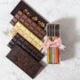 Five Chocolate Bars In Green Christmas Gift Box, thumbnail 2 of 2