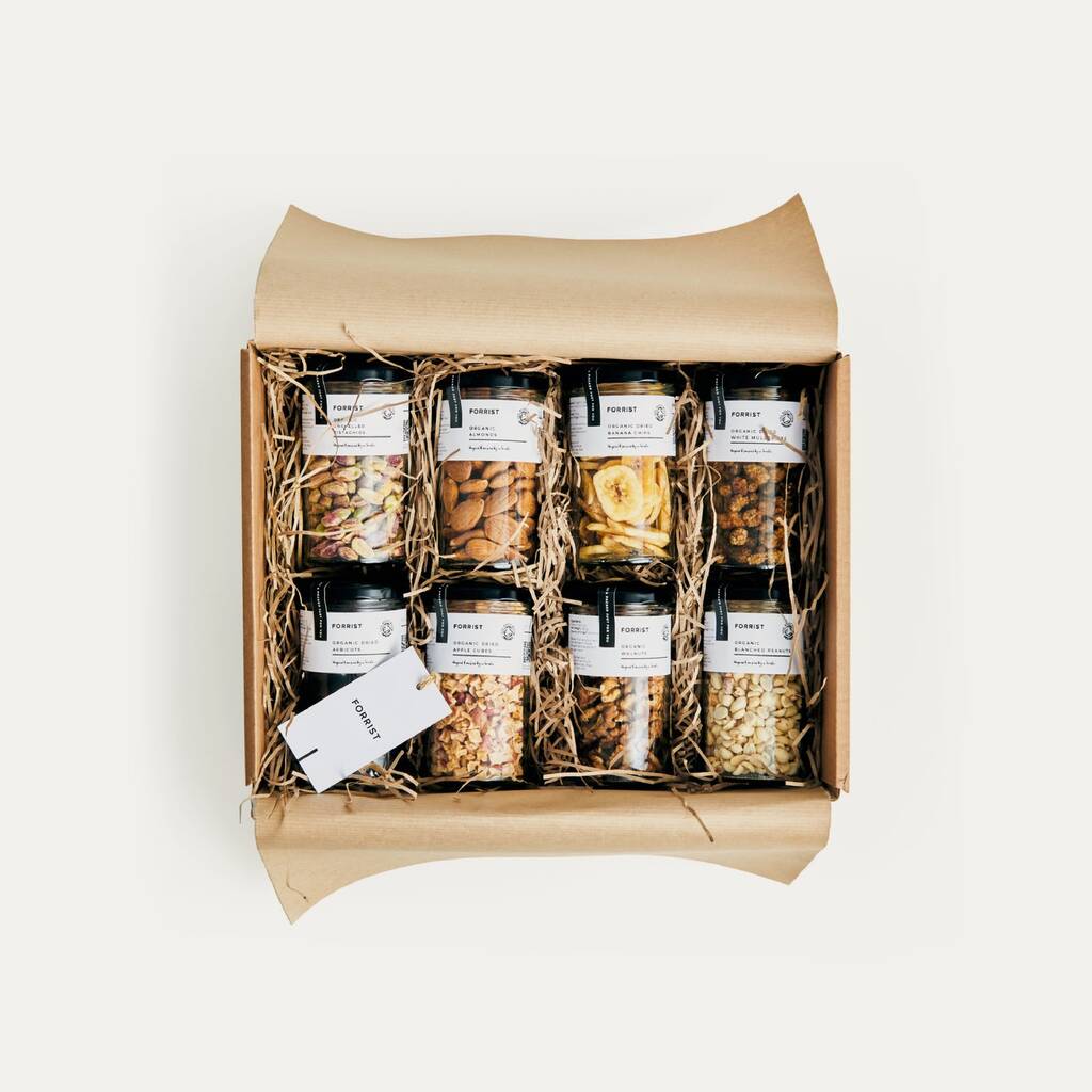 Organic Fruit And Nut Hamper By Forrist