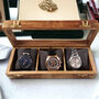 Personalised Wooden Watch Box, thumbnail 6 of 6