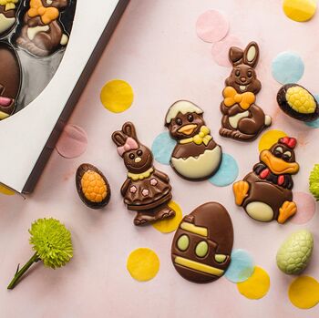 'Choccy Chums' Easter Chocolate Assortment, 2 of 5