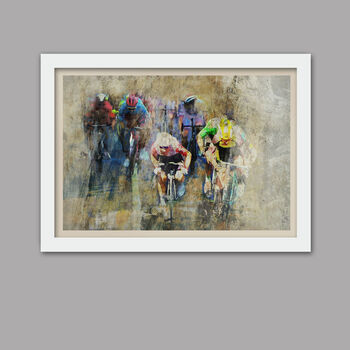 Tour De France The Sprint Cycling Poster Print, 3 of 4