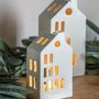 Ceramic House Tea Light Holders, thumbnail 1 of 2
