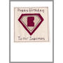 Personalised Superhero Thank You Card For Her, thumbnail 8 of 12