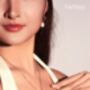 Natural Freshwater Pearl T Bar Clasp Necklace, thumbnail 7 of 12