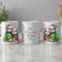 Personalised Christmas Sloth Couple In Love Mug C, thumbnail 2 of 2