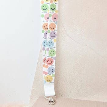 Personalised Emotions Lanyard, 2 of 3