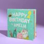 Happy First Birthday To You Personalised Baby Gift Book, thumbnail 1 of 4