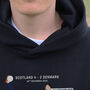 Scotland Vs Denmark World Cup Qualifier Oversized Hoodie, thumbnail 4 of 6