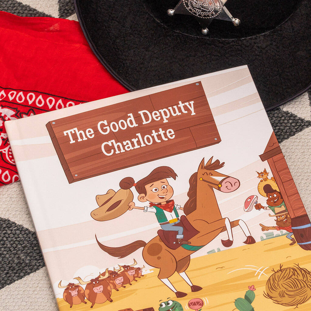 Personalised Children's Cowgirl Or Cowboy Storybook, 1 of 12