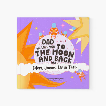 Personalised Space Themed Story Book, 2 of 9