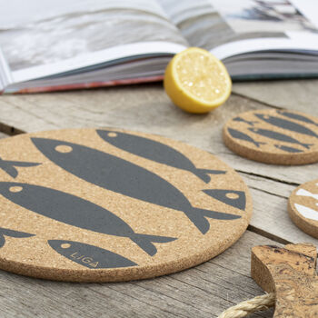 Cork Placemats And Coasters | Fish, 11 of 12
